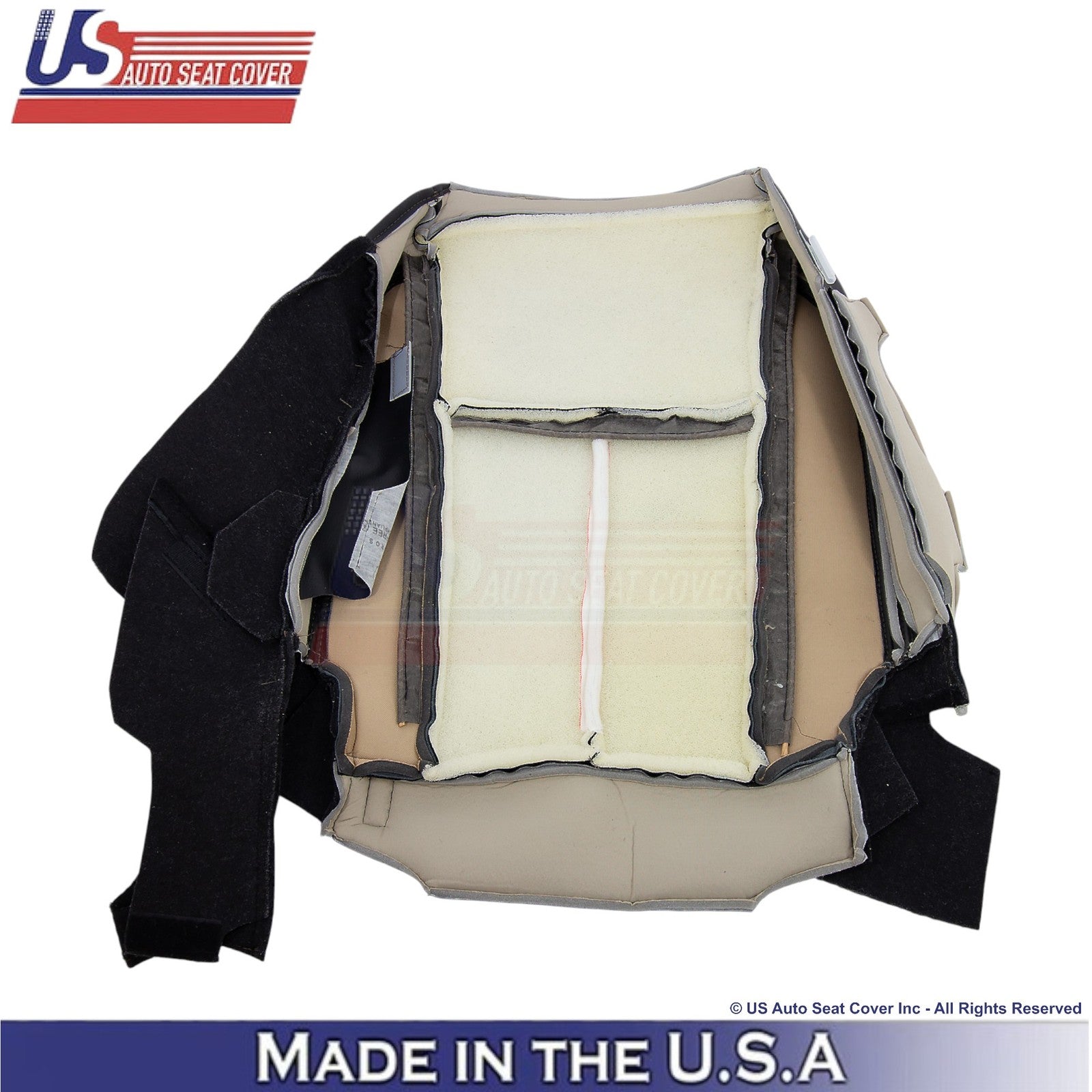 15-17 For Ford Expedition Platinum Genuine Leather Passenger Bottom Cover Ebony