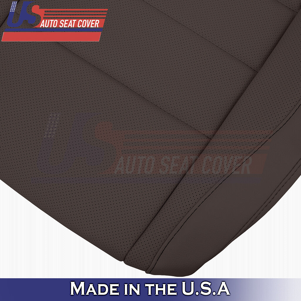 2020-2023 For Mercedes Benz GLE350 Leatherette Passenger Bottom Seat Cover Brown