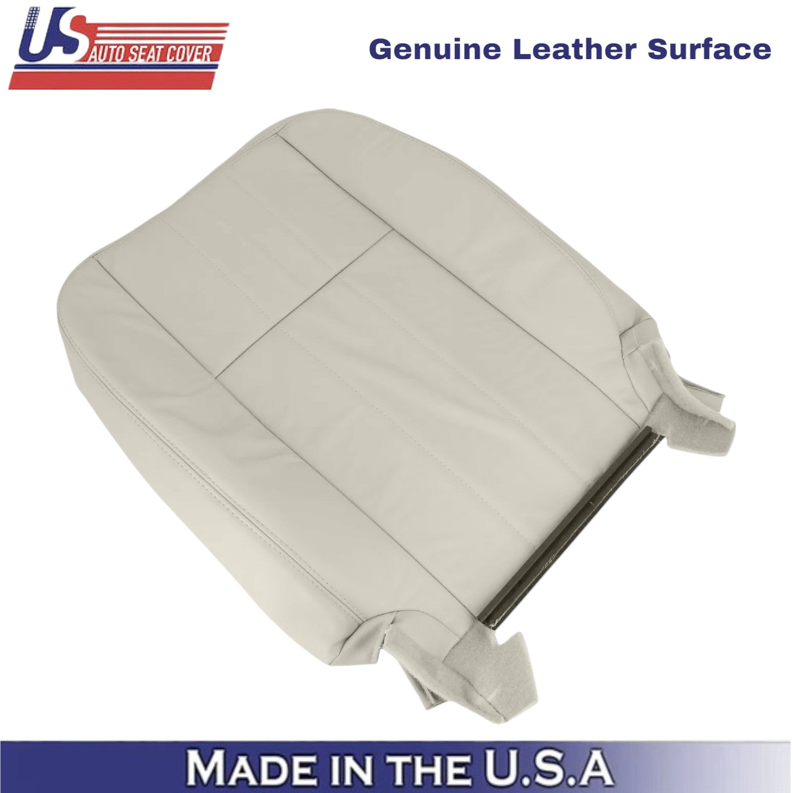 2006-2011 For Mercury Grand Marquis Leather Driver Side Seat Covers Light Camel