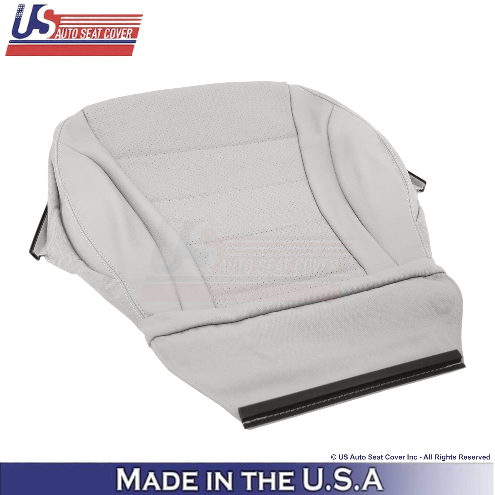 2016-2021 For Mercedes Benz GLC Class Leather Passenger Bottom Cover Light Gray