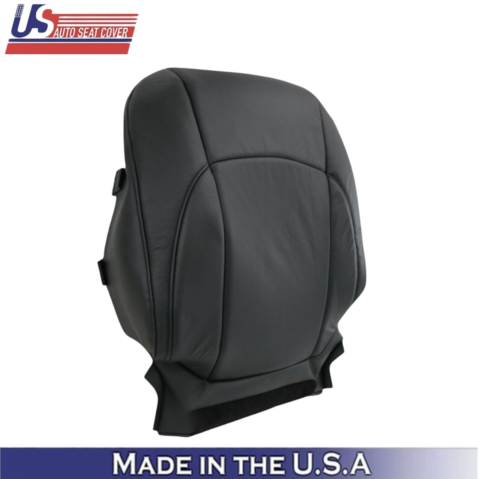 2007-2012 For Lexus ES350 Genuine Leather Front Top Replacement Covers Black