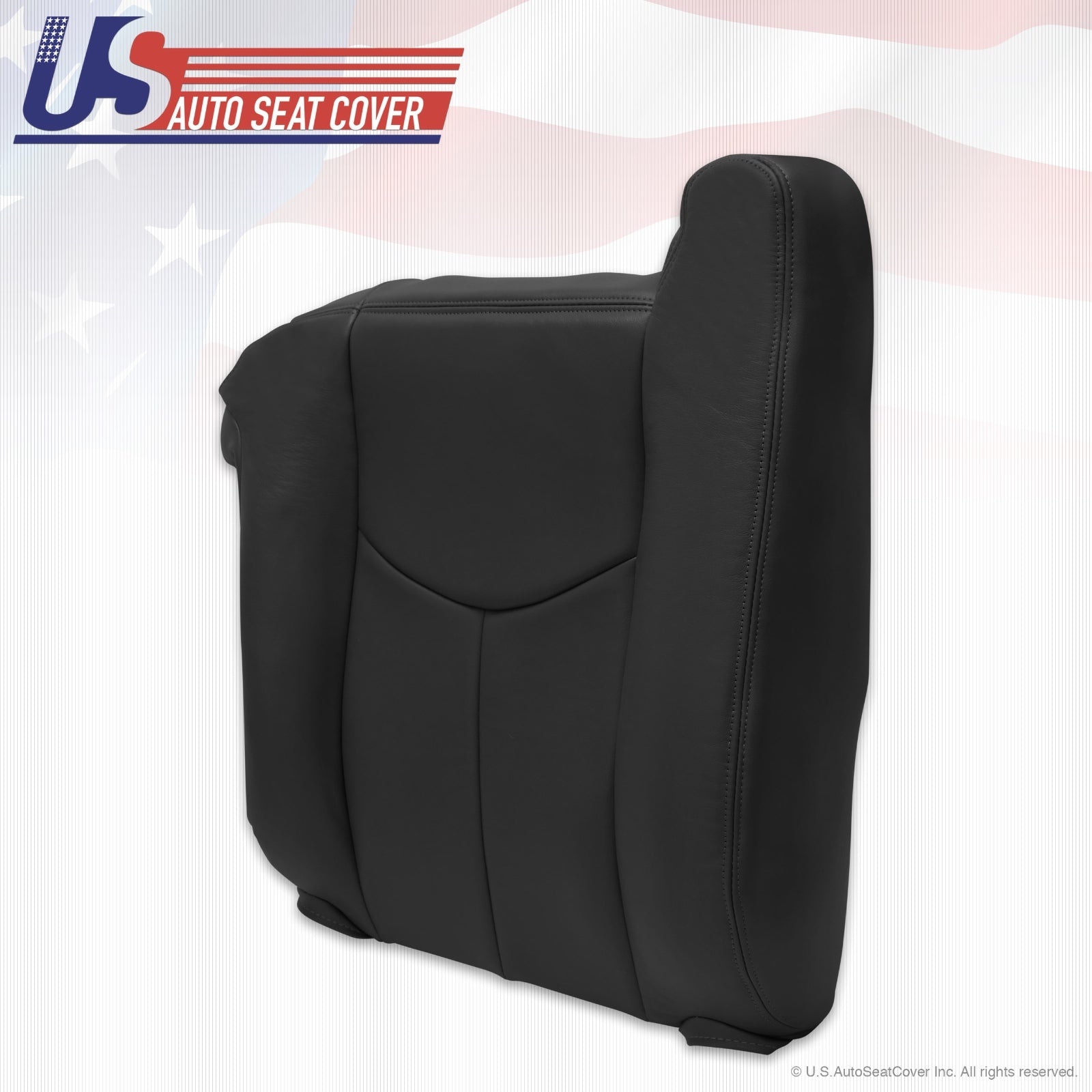 2003 2004 2005 2006 Sierra Silverado Truck Driver Top Vinyl Seat Cover Dark Gray
