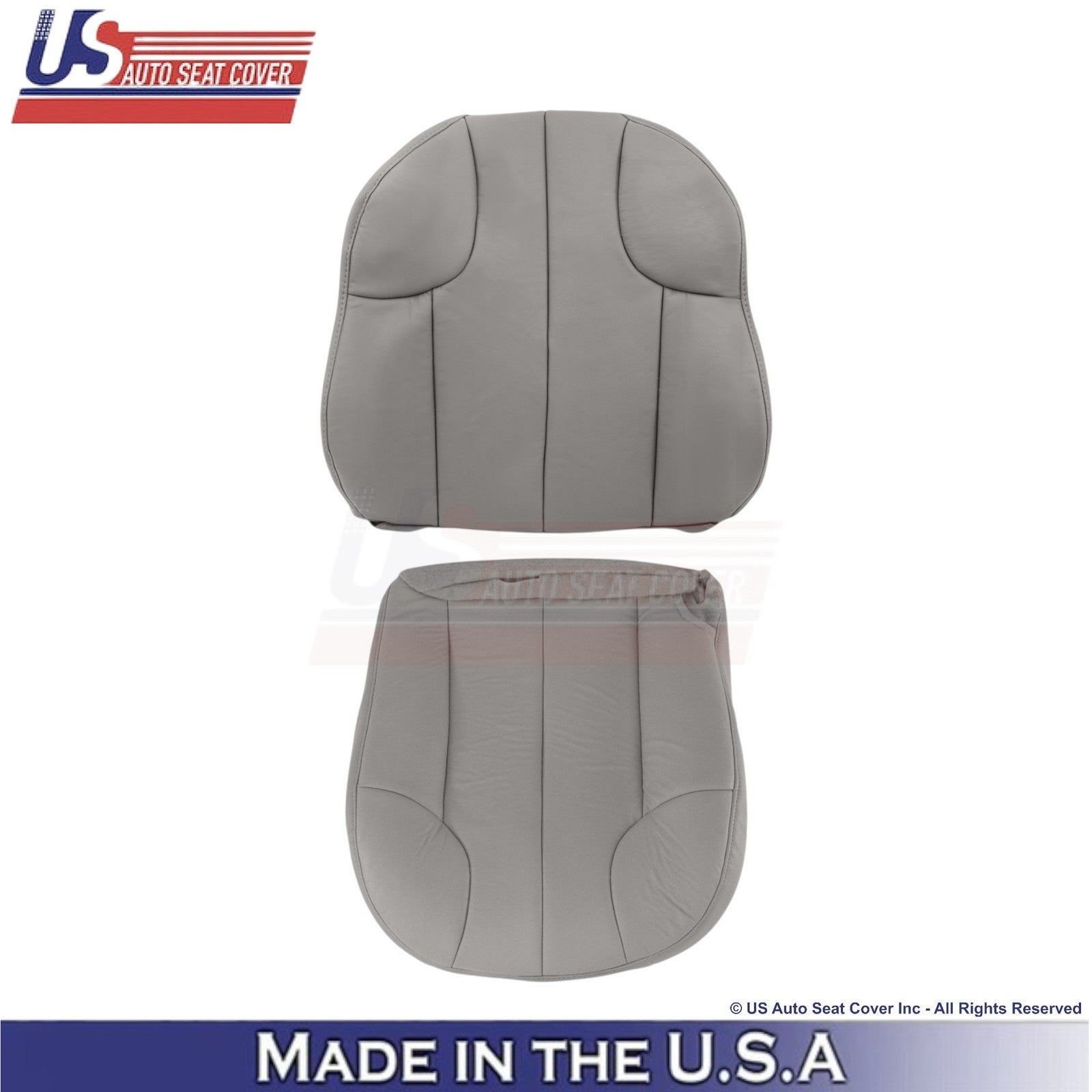 1999-2001 For Jeep Grand Cherokee Leatherette Front Driver Seat Covers Taupe