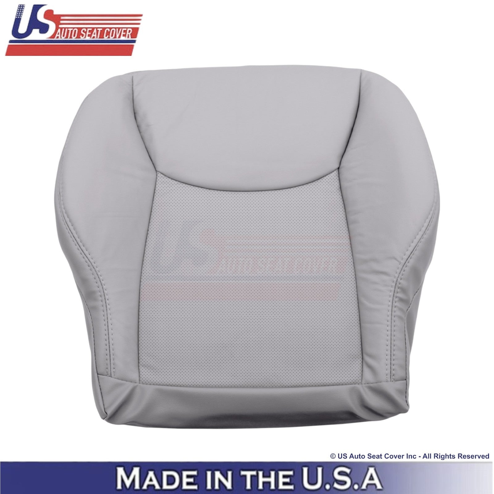 1999-2006 Fits Mercedes-Benz S-Class Leather Half Perf. Driver Bottom Cover Gray