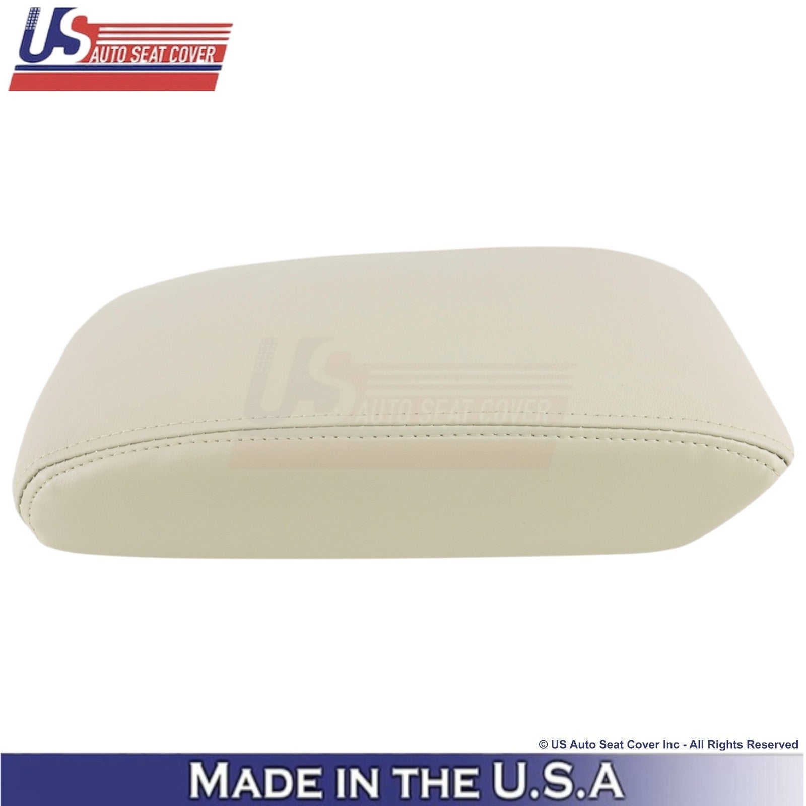 2004-2008 For Toyota Camry Solara Genuine Leather Center Console Lid Cover Ivory