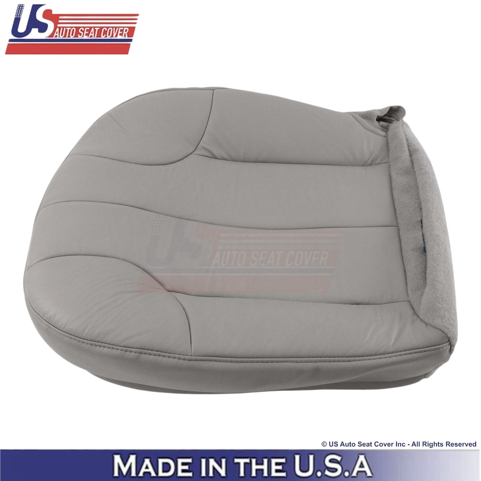 1999-2001 For Jeep Grand Cherokee Leatherette Front Bottom Seat Covers Taupe