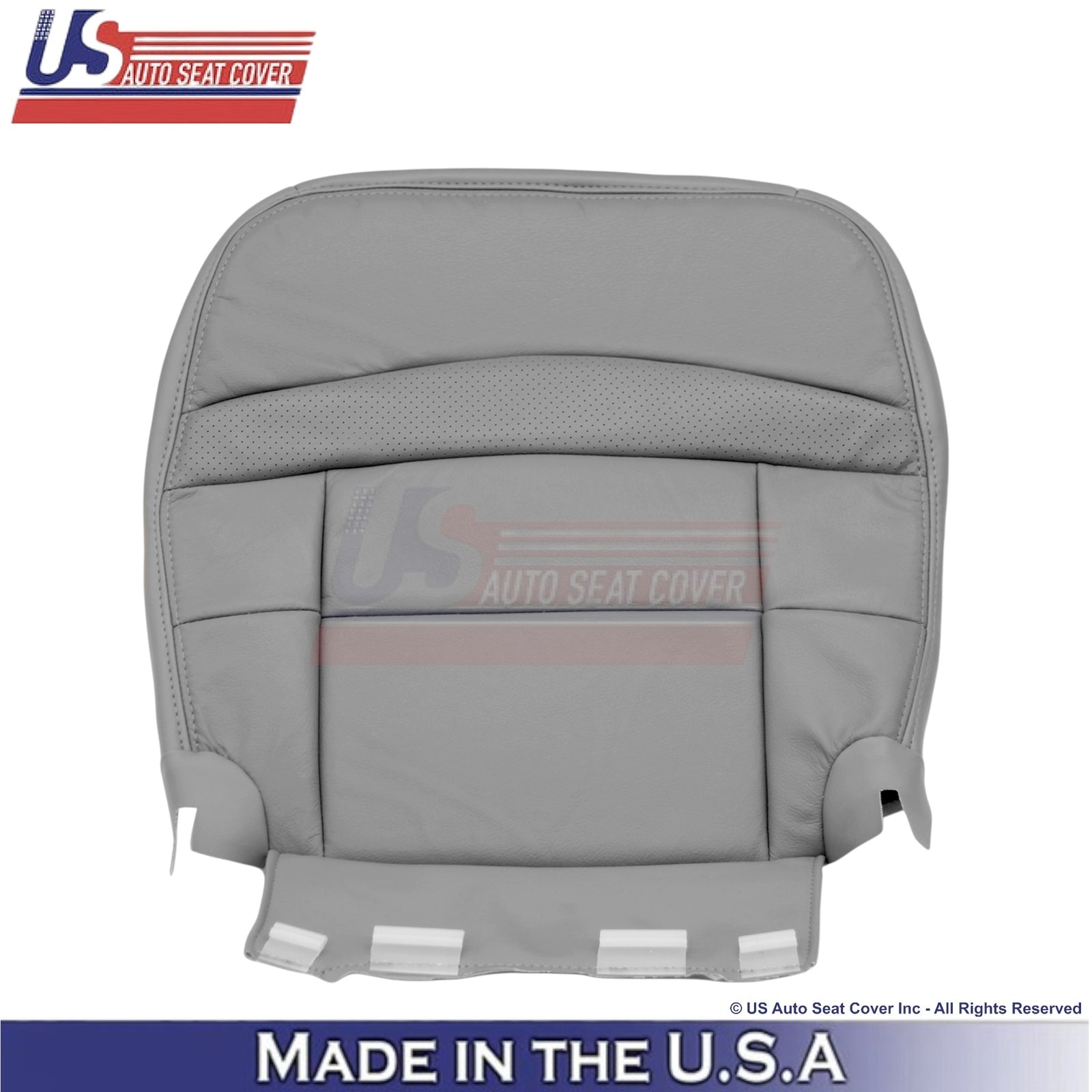 1995-2001 For Ford Explorer Limited Leather Front Bottom Covers Medium Graphite