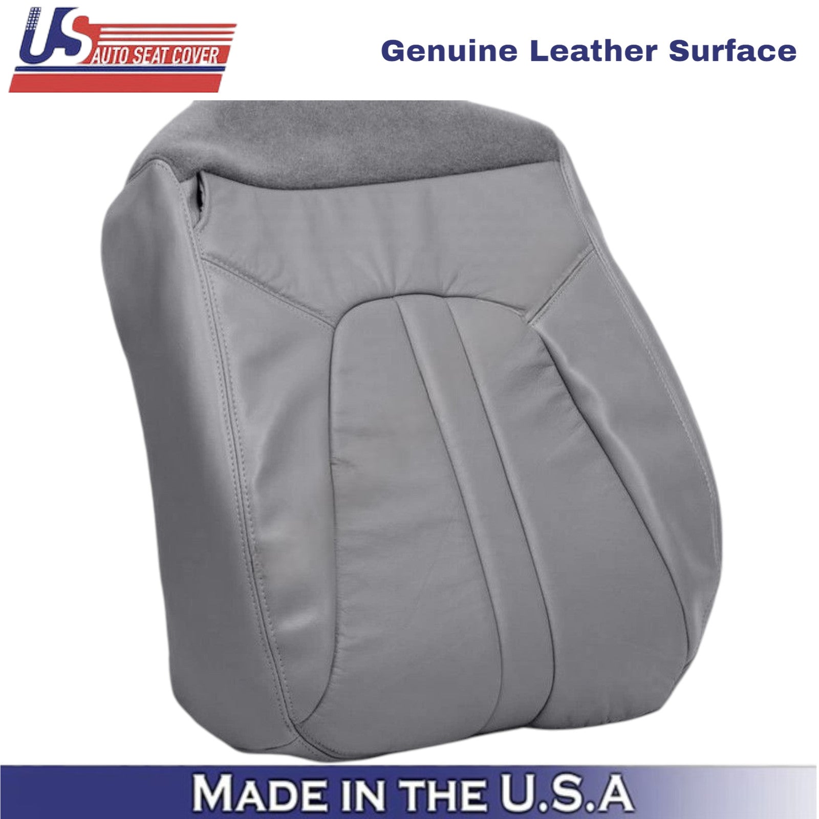 97-02 For Ford Expedition Eddie Bauer Leather Driver Bottom Cover Med. Graphite