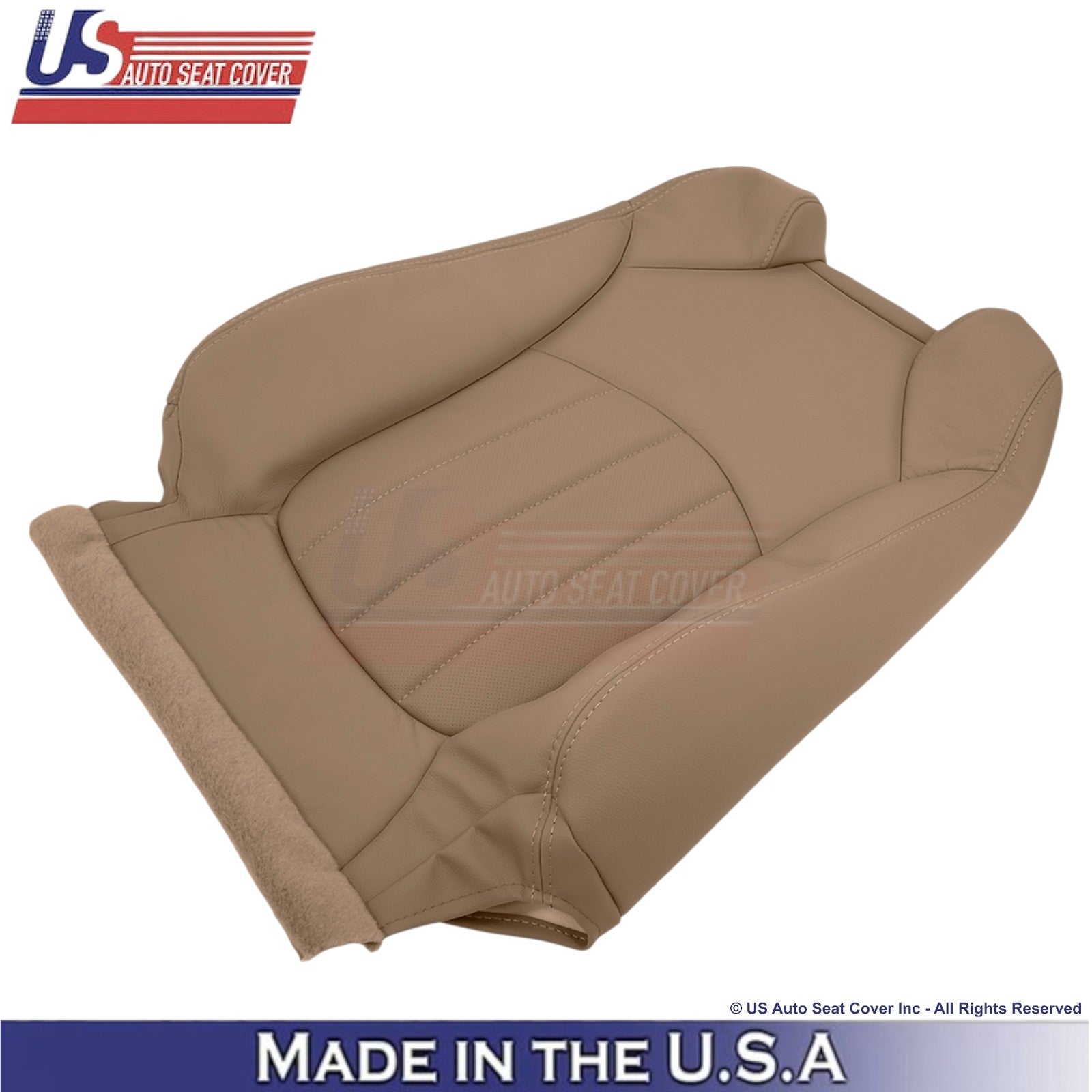 2013-2017 For Buick Enclave Leatherette Front Top Replacement Covers Choccachino