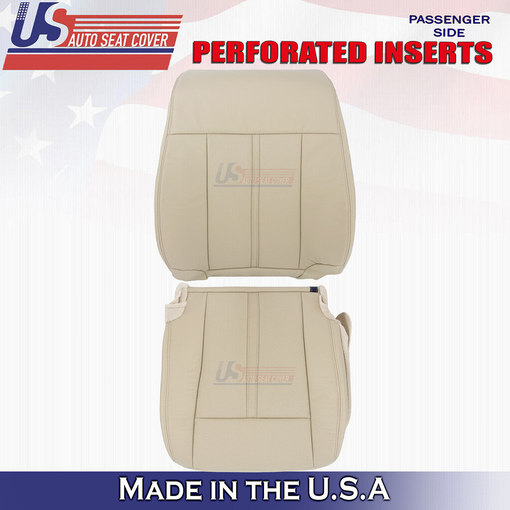 2015-2017 For Lincoln Navigator Leather Passenger Side Replacement Covers Tan