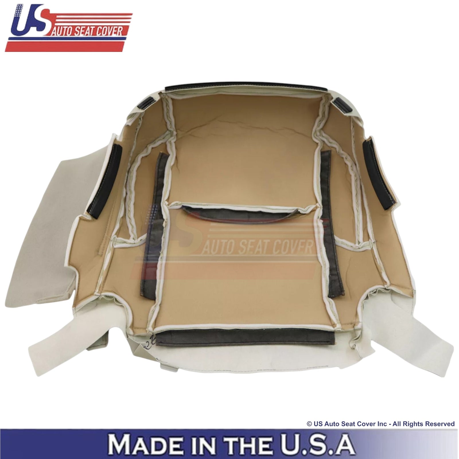 2014-2021 For Lexus GX460 Genuine Leather Driver Bottom Replacement Cover Ecru