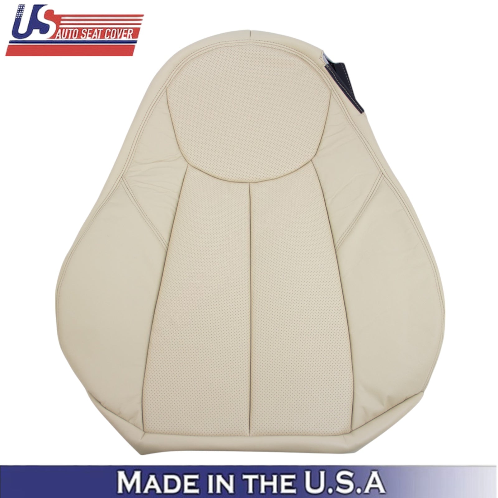 2003-2007 for Mercedes Benz R230 SL500 Driver Seat Covers Genuine Leather Beige