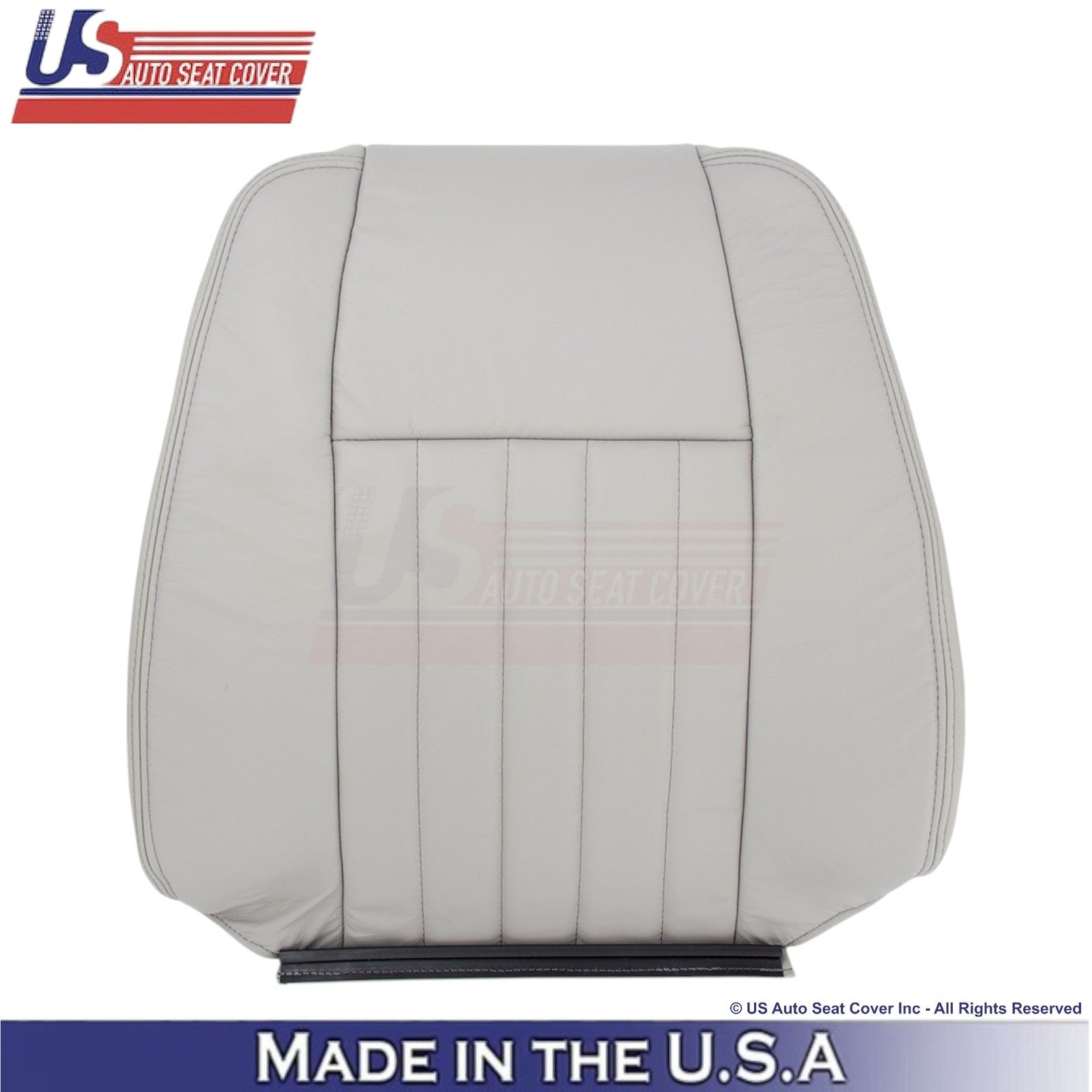 2005-2007 Fits Jeep Liberty Limited Passenger Genuine Leather Covers Graystone