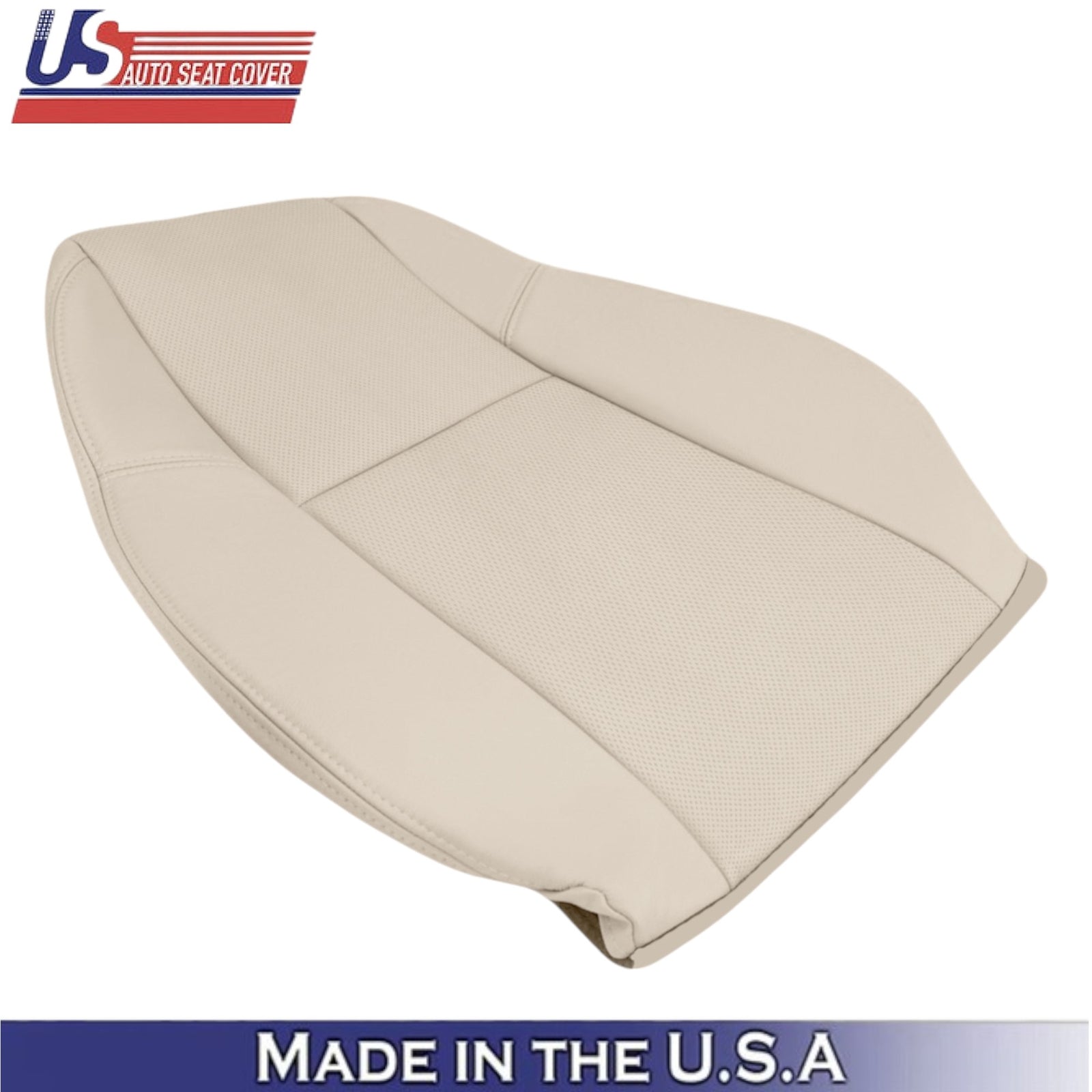 2007-2008 For Cadillac Escalade Genuine Leather Front Covers Very Light Cashmere