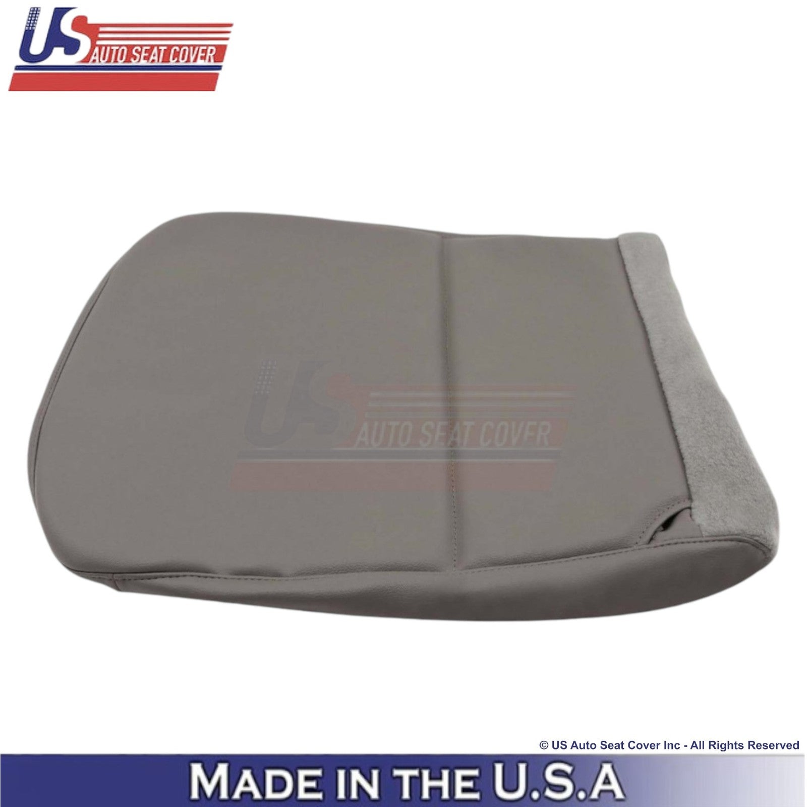 2008-2010 Fits Ford F250 XL Leatherette Driver Side Seat Covers Medium Dk. Stone