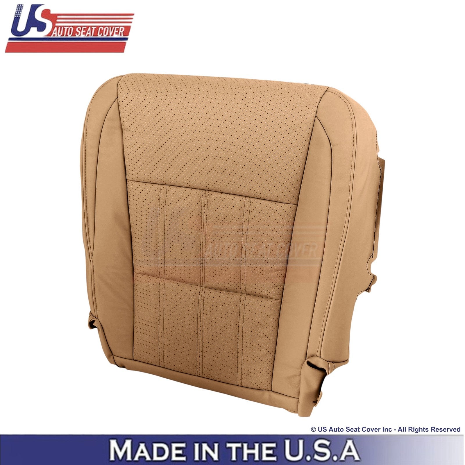 2016-2018 For Lexus ES 350 Genuine Leather Driver Side Replacement Covers Flaxen