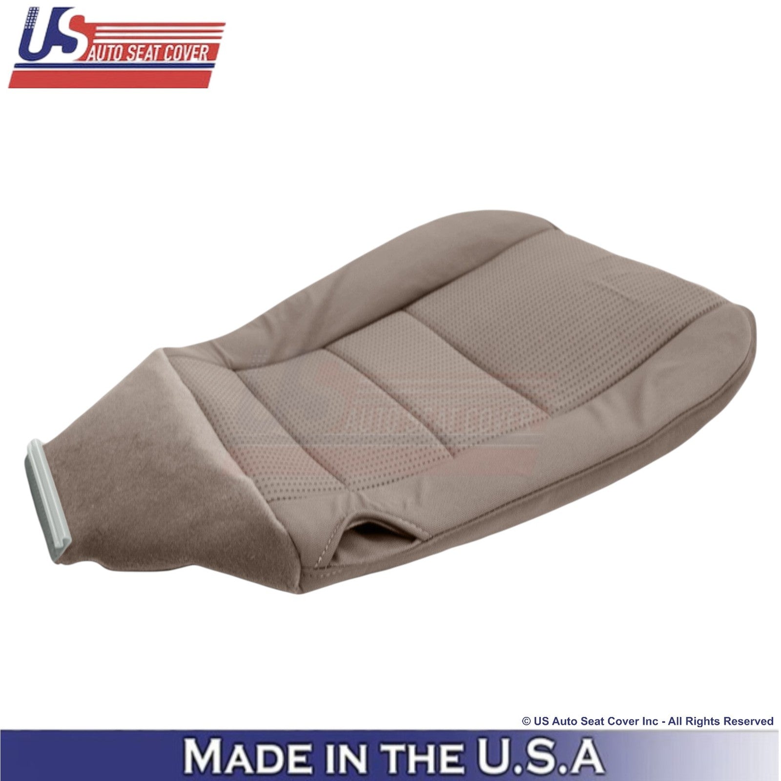 2008-2010 For Ford F-250 XLT Cloth Driver Side Replacement Seat Covers Camel Tan