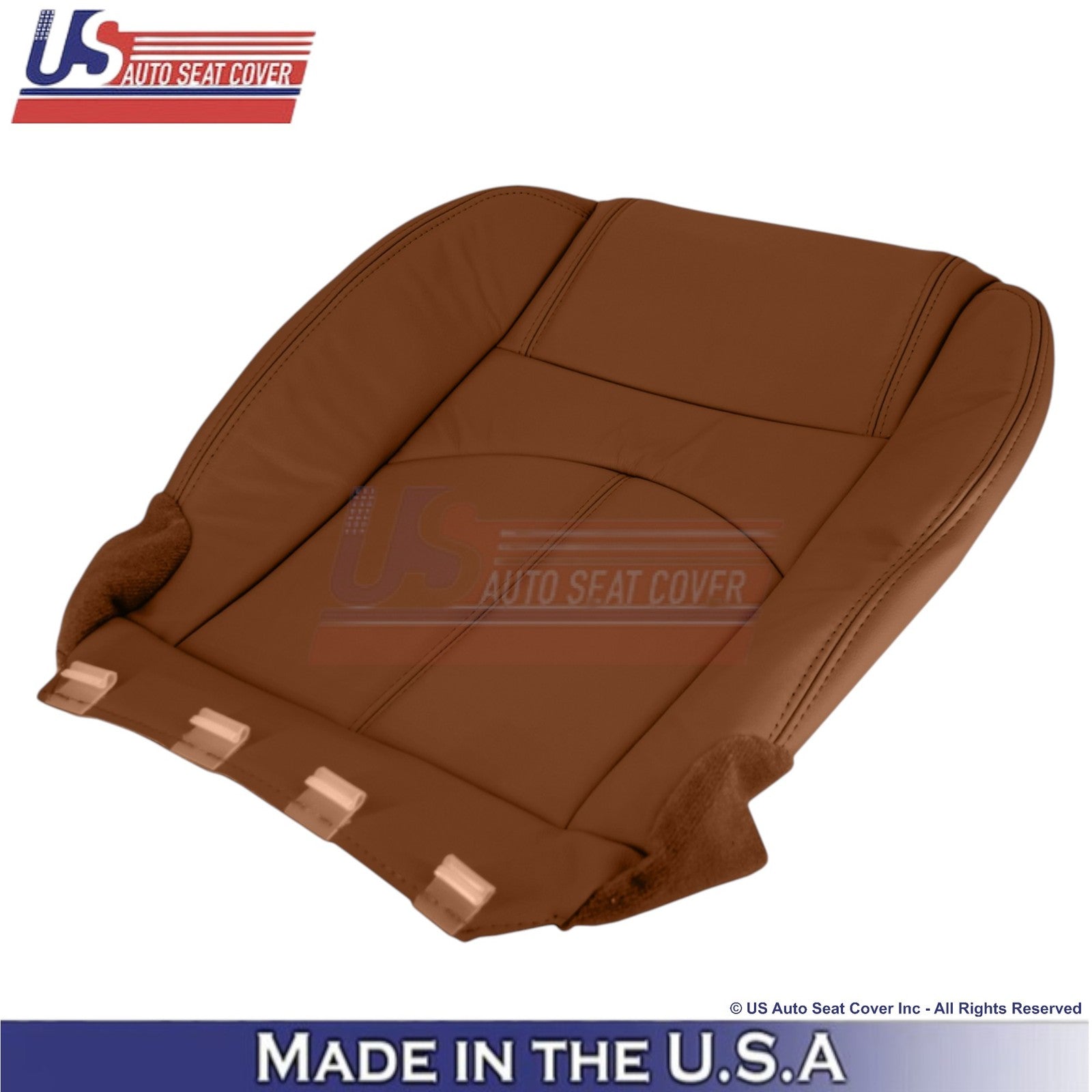 2015-2017 Fits Chevy Traverse Leatherette Front Bottom Seat Covers Saddle Up