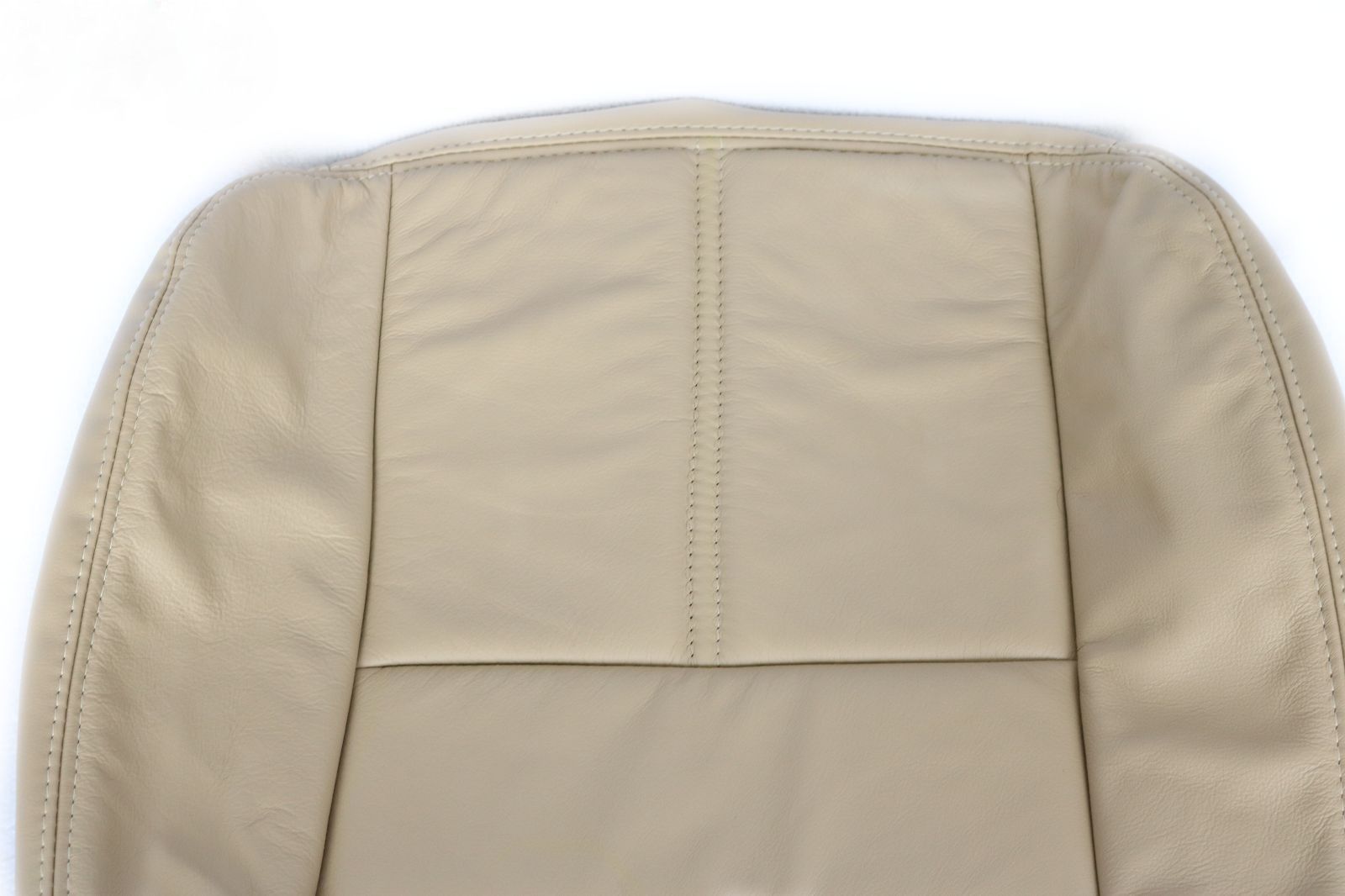 08 09 2010 Ford F250 F350 Driver Bottom Replacement Leather Seat Cover Tan
