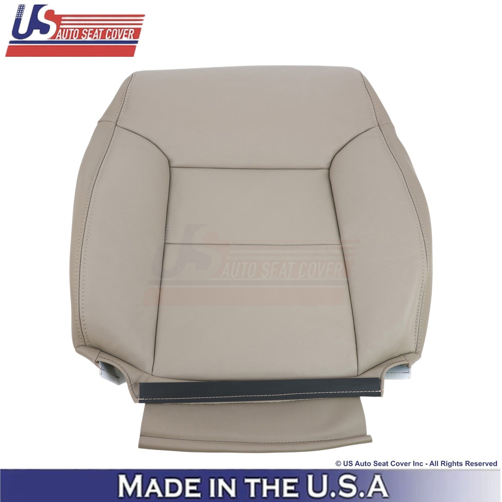 1998-2003 Fits Toyota Sienna Genuine Leather Front Top Seat Covers Light Oak