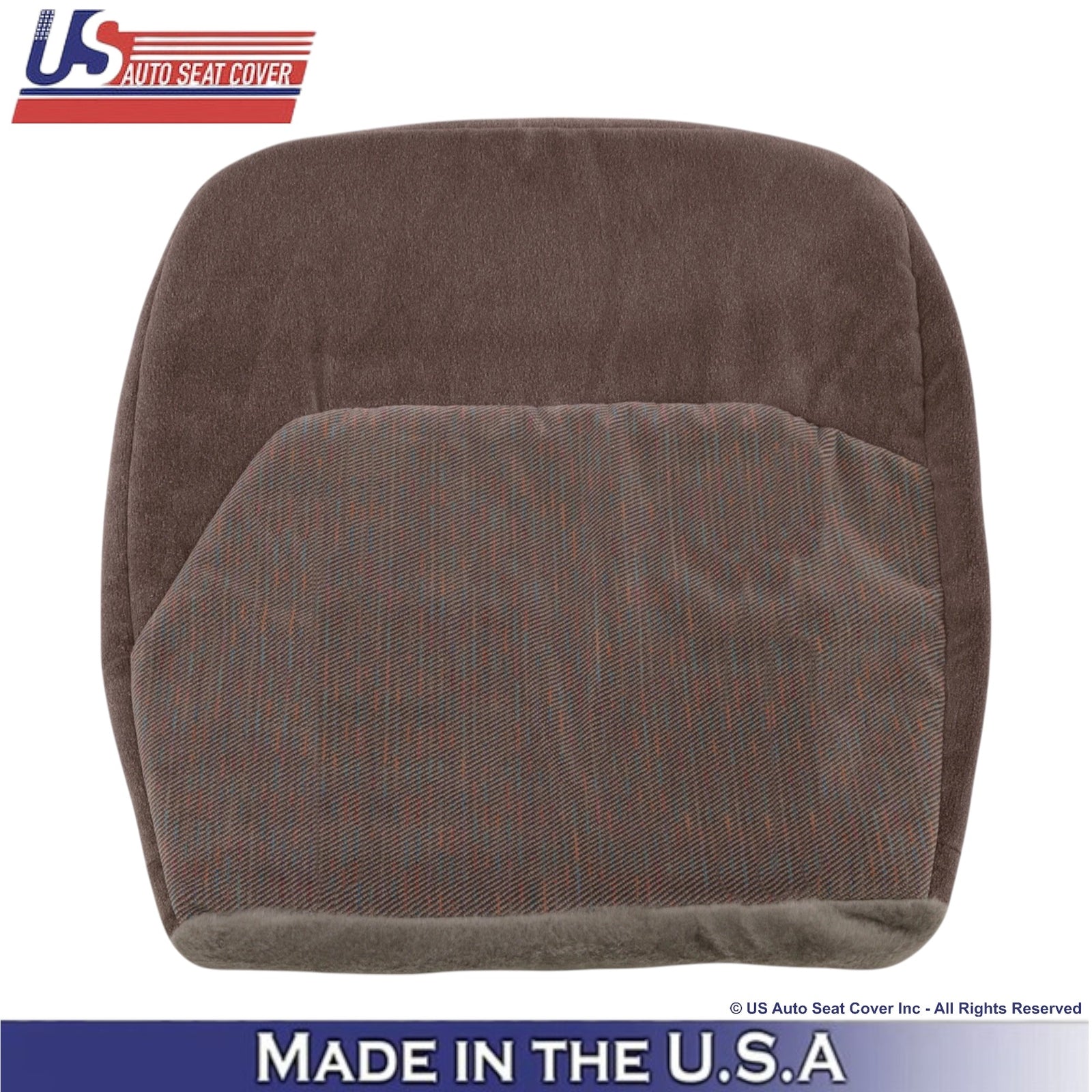 1994-1997 For Ford F-150 F-250 F-350 XLT Cloth Driver Bottom Seat Cover Tan