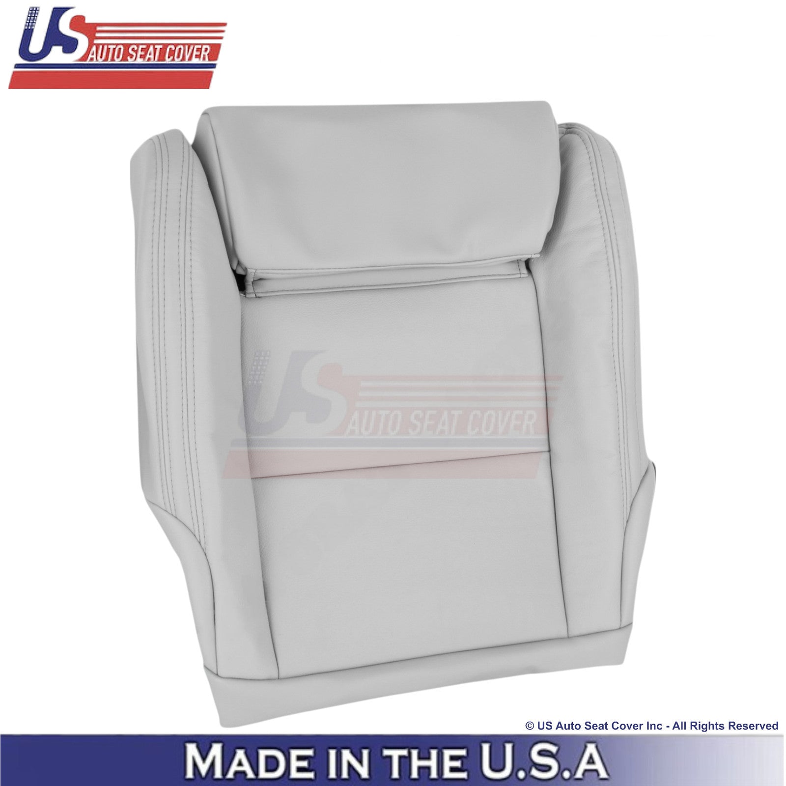 2016-2019 For Mercedes-Benz CLA250 Front Bottom Genuine Leather Seat Covers Gray