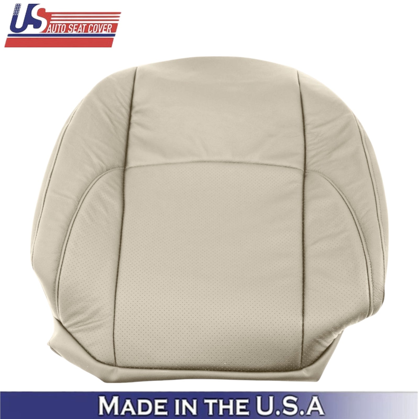 2010-2012 For Lexus ES350 Leatherette Driver Side Seat Covers Parchment Tan