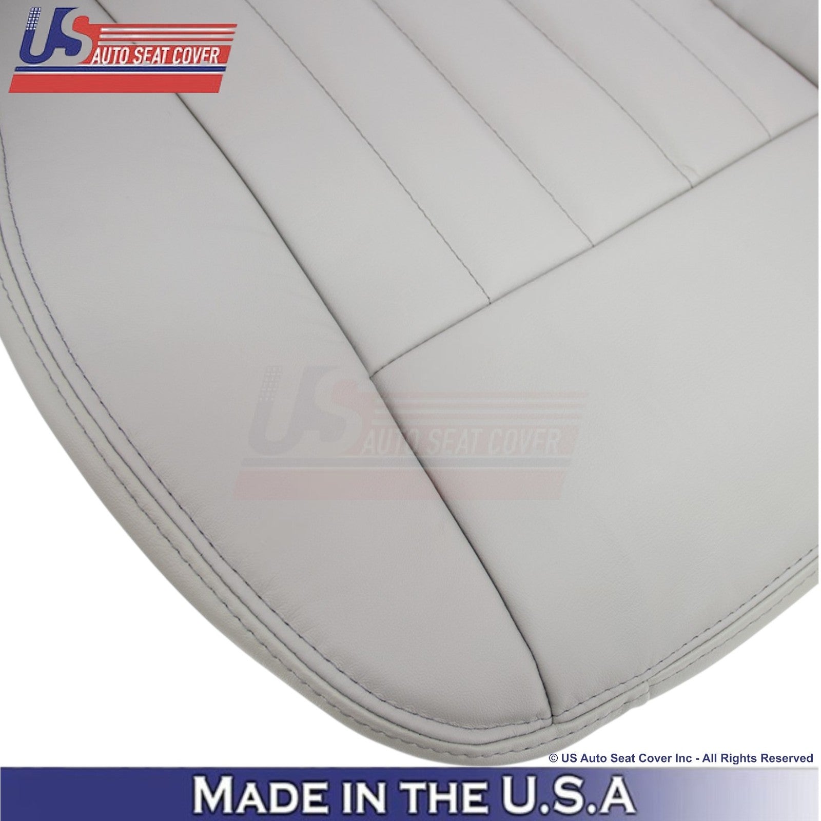 2005-2007 Fits Jeep Liberty Limited Passenger Genuine Leather Covers Graystone