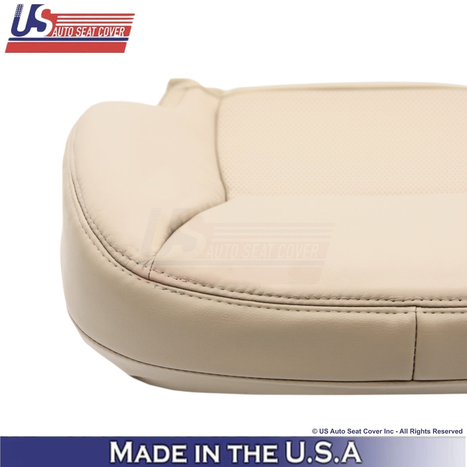 2003-06 For Mercedes-Benz S Genuine Leather Half Perf Driver Bottom Cover Pebble