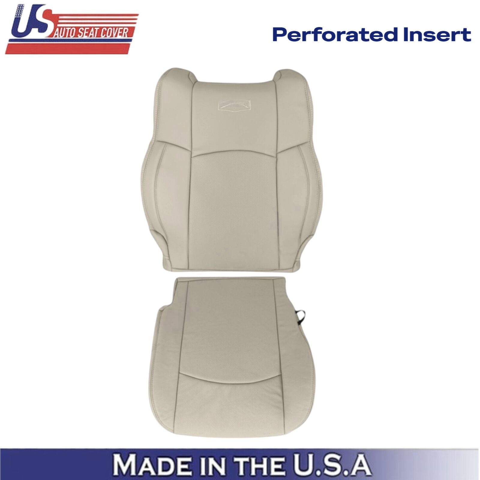 2013-2018 For Dodge Ram 1500 2500 Laramie Leatherette Driver Side Covers Tan