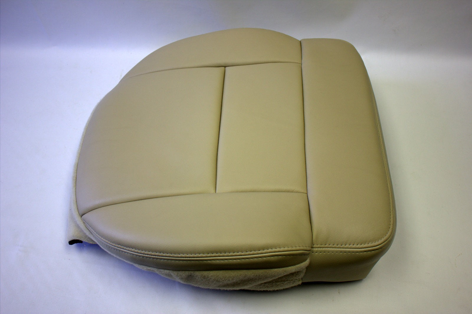 2005 06 07 08 Ford F-150 OEM Replacement Driver Bottom Leather Seat Cover "Tan"