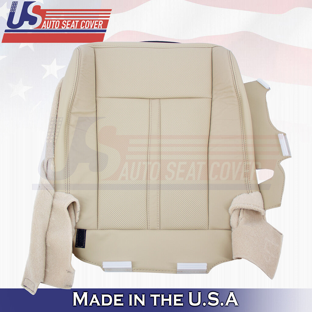 2015-2017 For Lincoln Navigator Leather Passenger Bottom Replacement Cover Tan