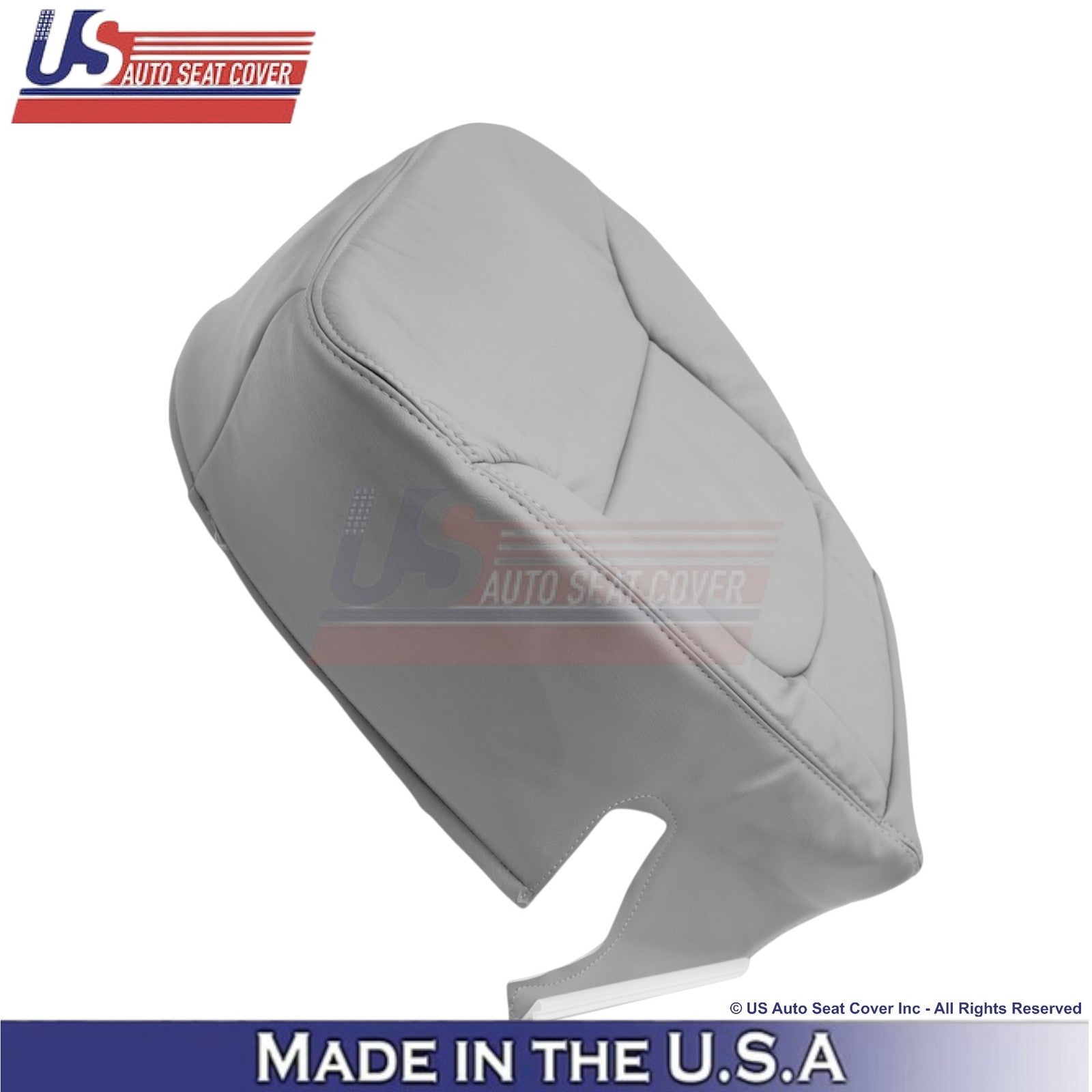 2001-2004 Fits Toyota Tundra Bottom Genuine Leather Seat Covers Light Charcoal