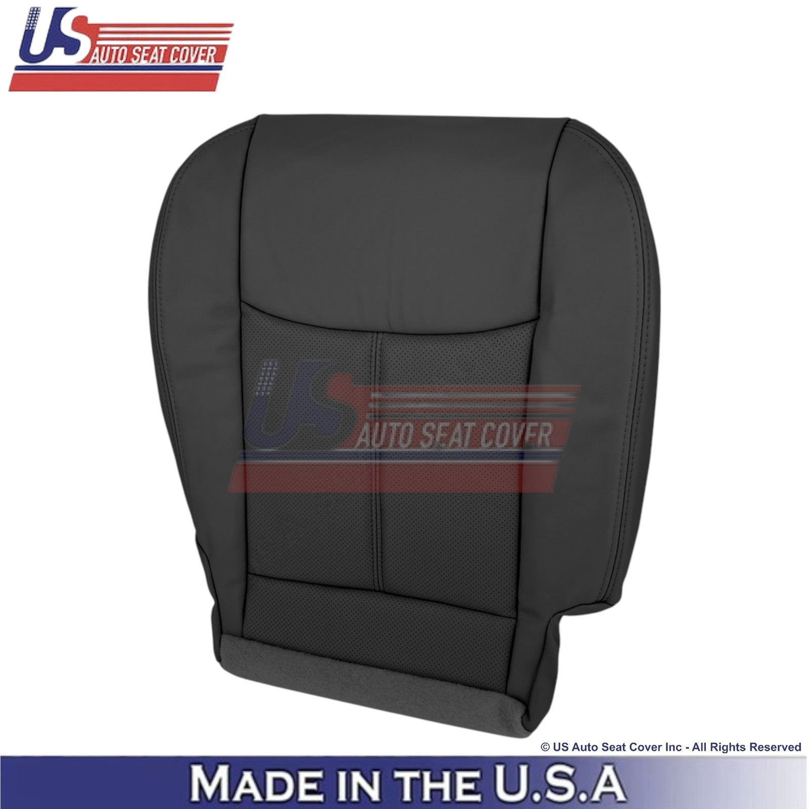 2013-2020 For Nissan Pathfinder Leather Driver Bottom Replacement Cover Charcoal