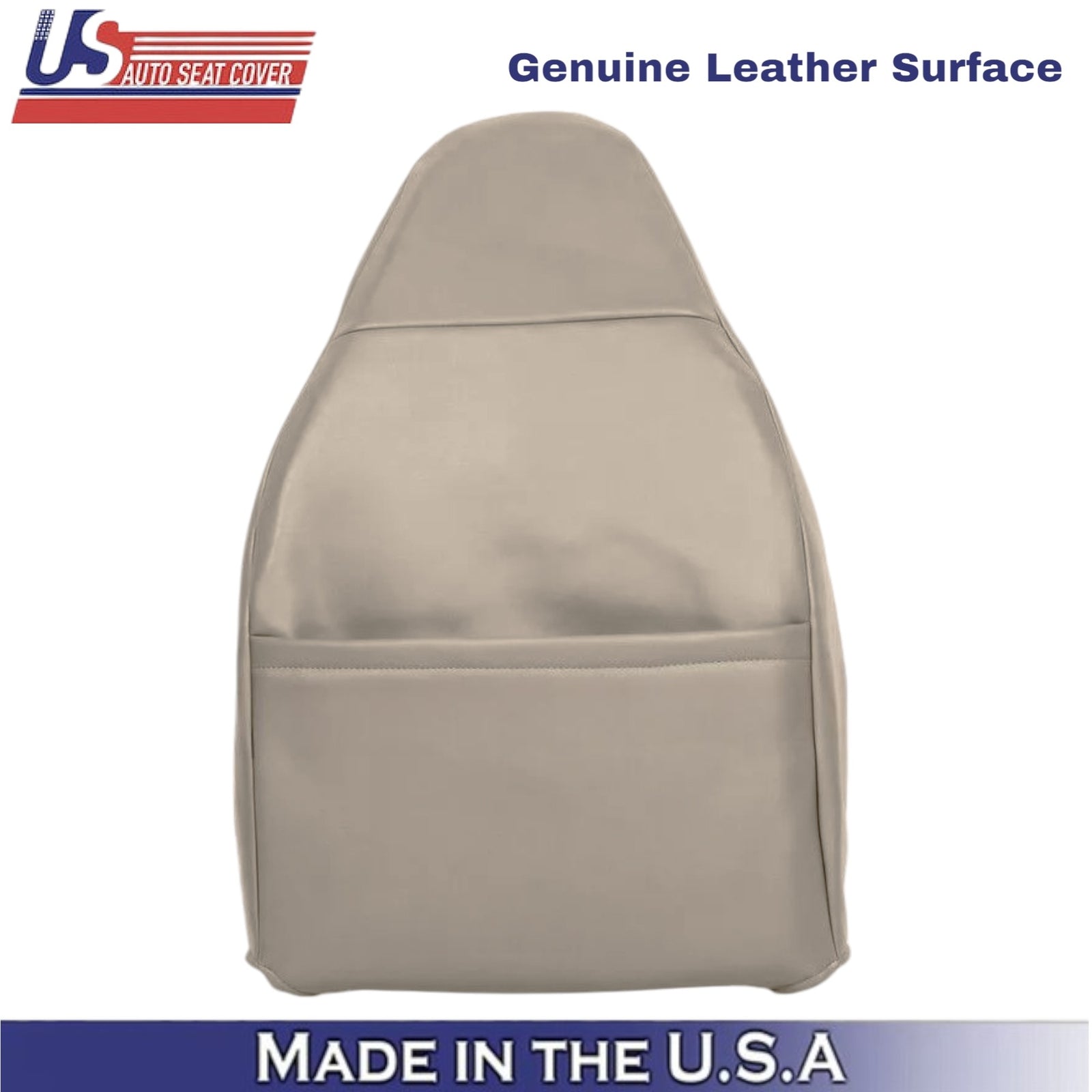 2000-02 For Ford Expedition Eddie Bauer Leather Passenger Side Covers Parchment