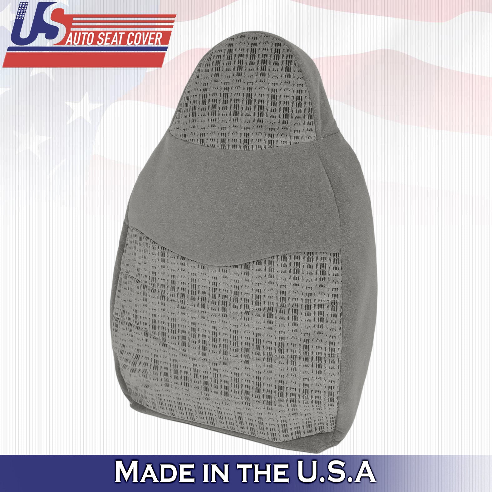 1999 For Ford F250 F350 F450 F550 XLT Passenger Top & Bottom Cloth Covers Gray