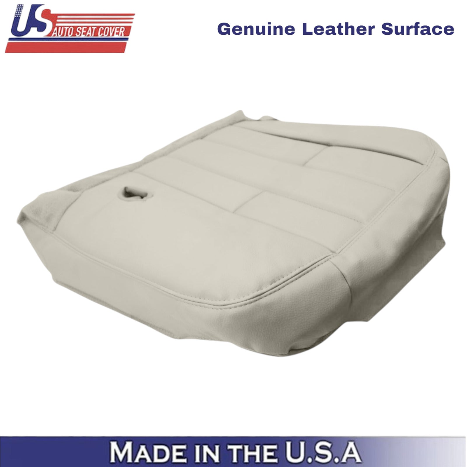 2006-2011 For Mercury Grand Marquis Leather Driver Side Seat Covers Light Camel