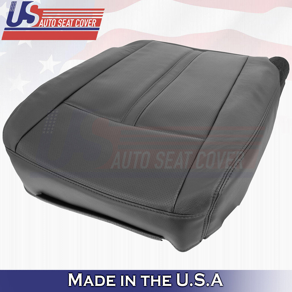 2015-2017 For Lincoln Navigator Leather Front Bottom Replacement Covers Black