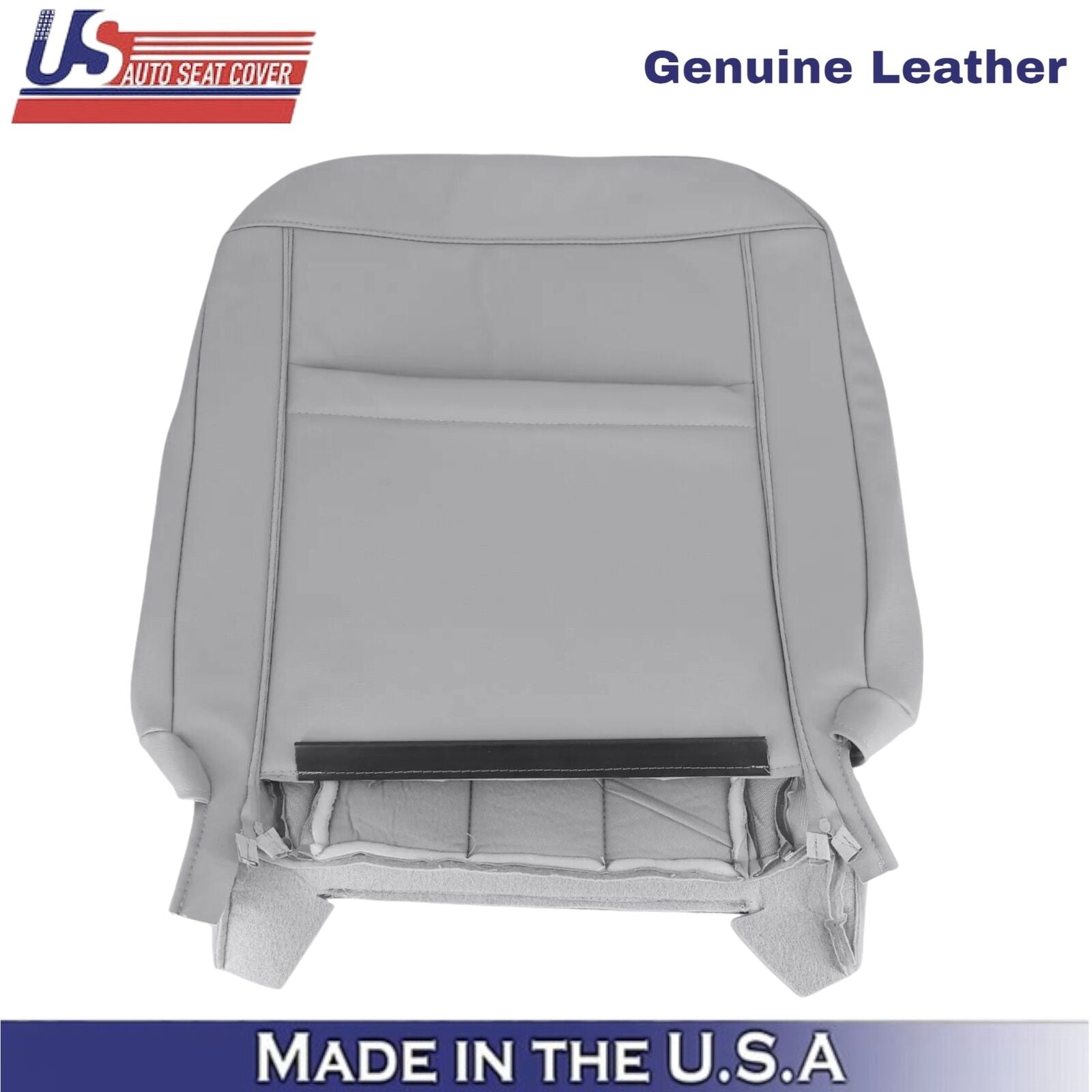 2003-2005 For Mercury Grand Marquis Genuine Leather Driver Top Cover Light Flint