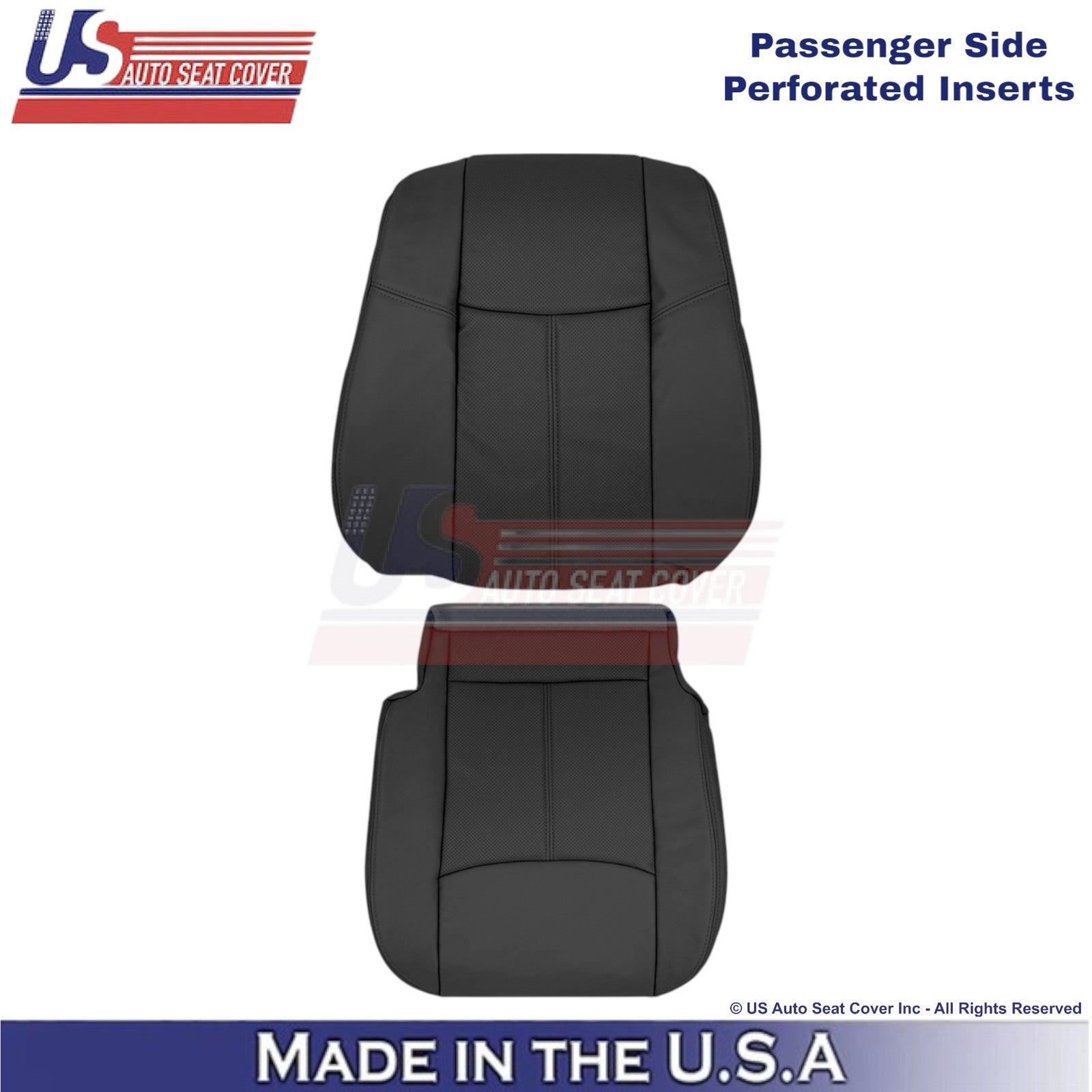 2013-2020 For Nissan Pathfinder Leather Passenger Replacement Covers Charcoal