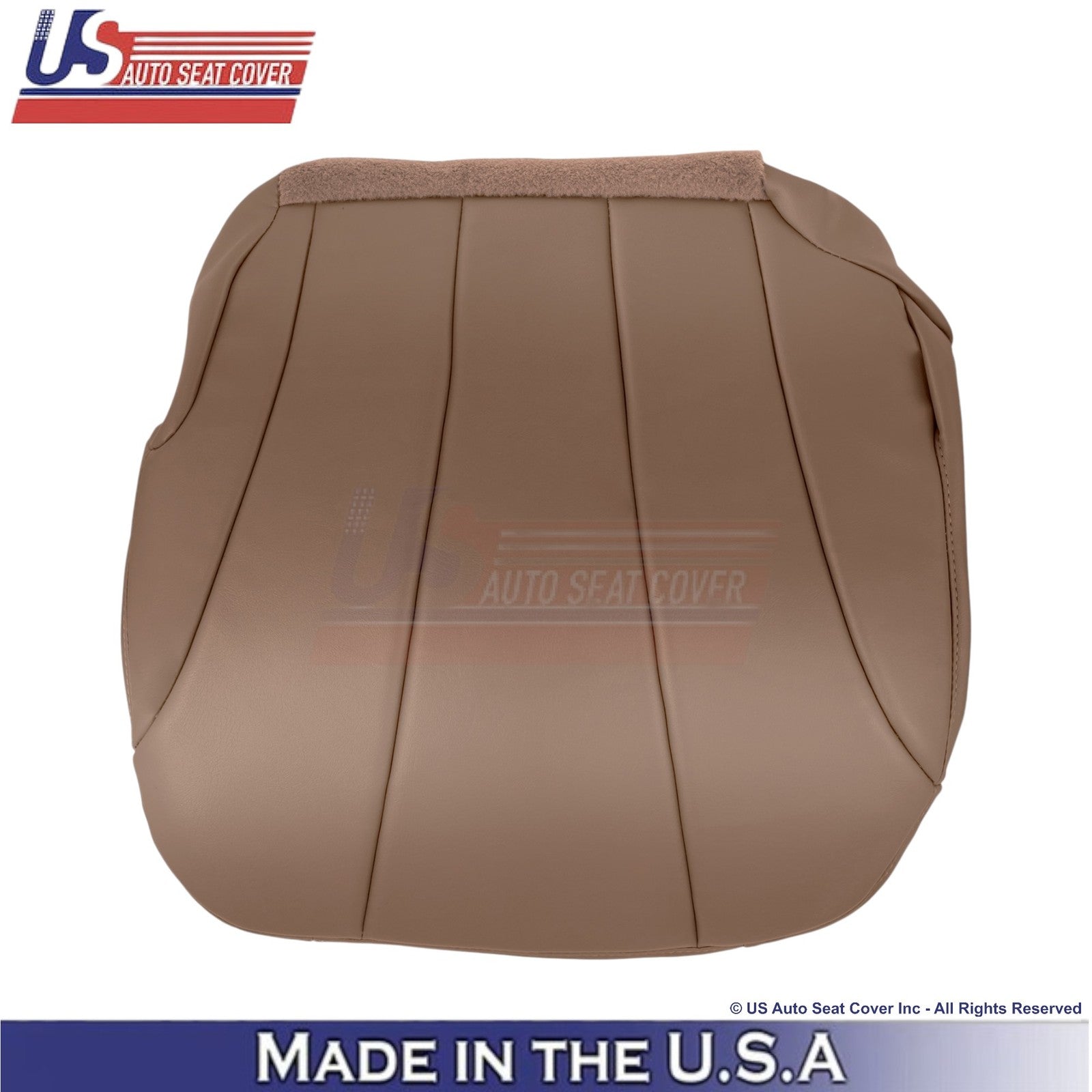 1999-2000 For Chevy Silverado W/T Leatherette Driver Bottom Cover Med. Dark Oak