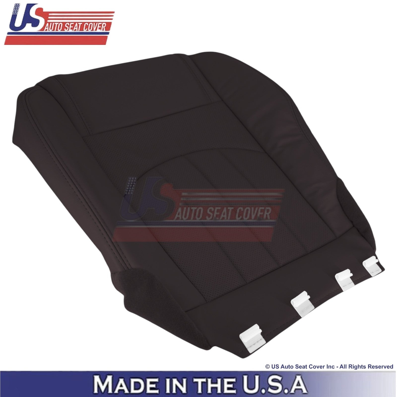 2013-2014 For Buick Enclave Leatherette Front Bottom Replacement Covers Cocoa