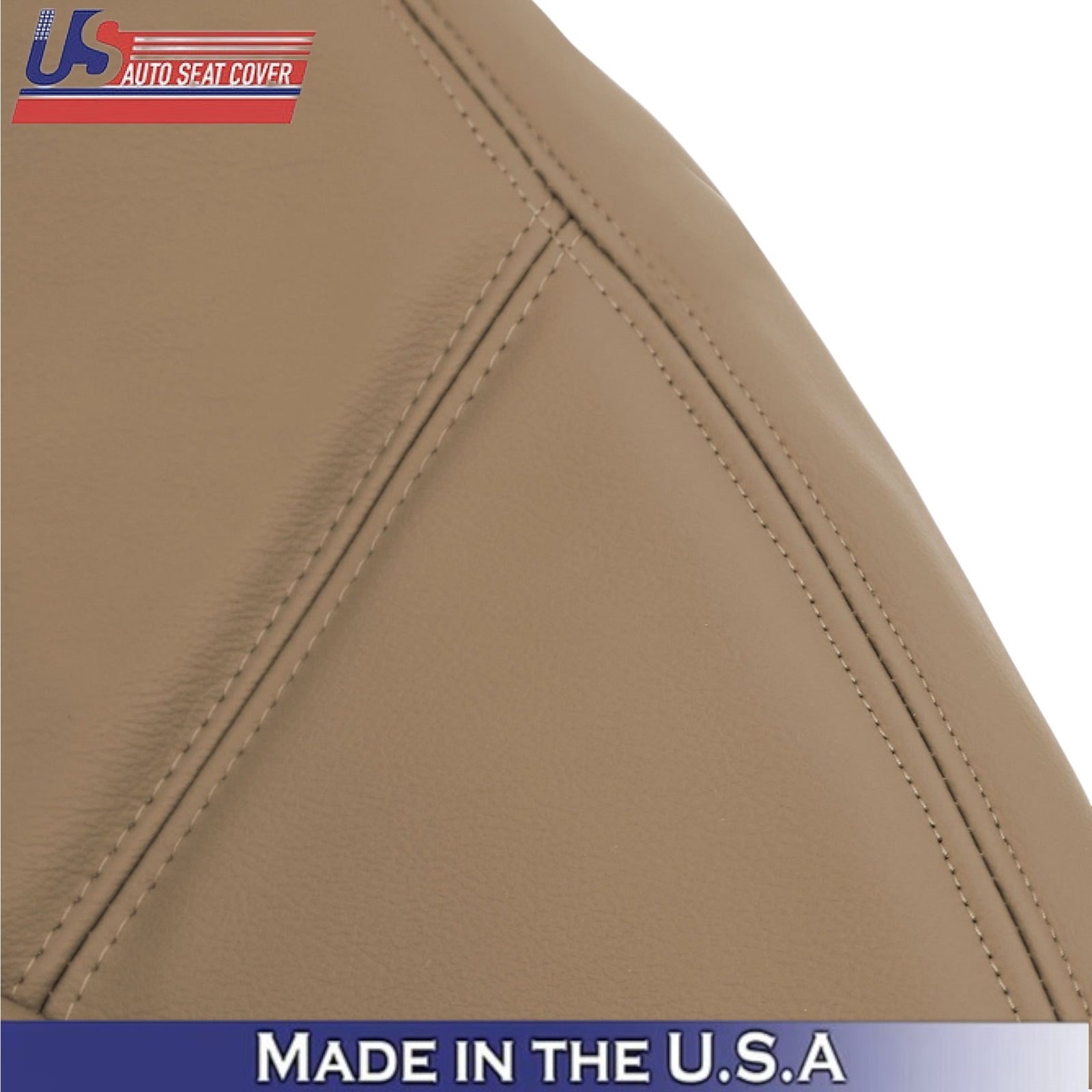 1997-2002 For Ford Expedition XLT Eddie Bauer Leather Passenger Side Covers Tan