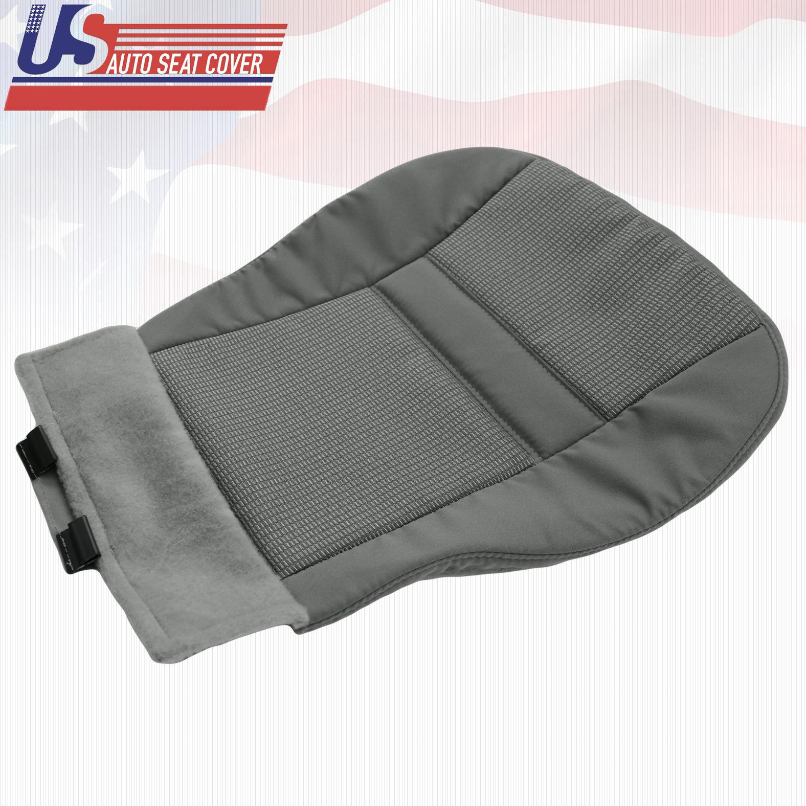 Driver Bottom Cloth Fabric Seat Cover Gray  2010 For Dodge Ram 1500