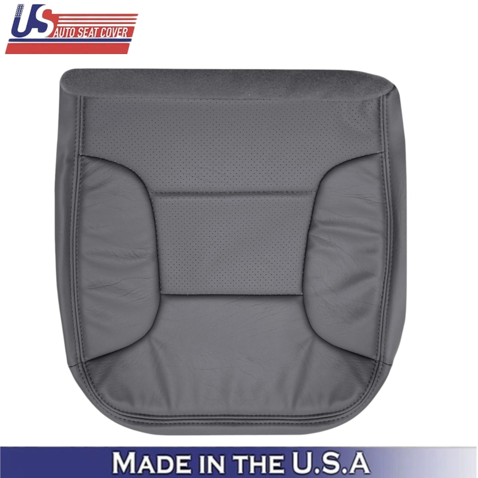 1992-1996 For Ford Bronco Eddie Bauer Leatherette Driver Side Covers Dark Gray
