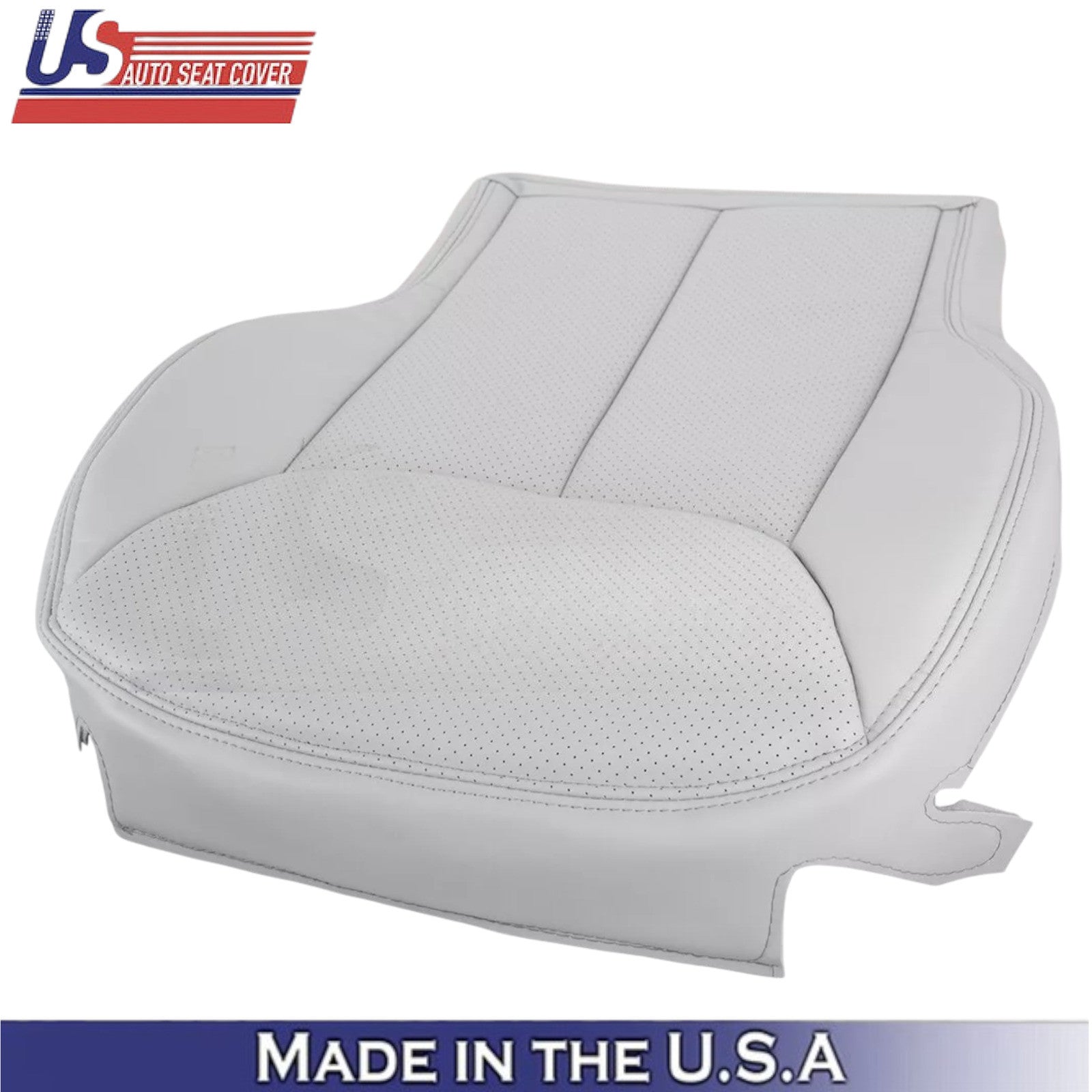 2003-2007 for Mercedes Benz R230 SL500 Driver Seat Covers Genuine Leather Gray