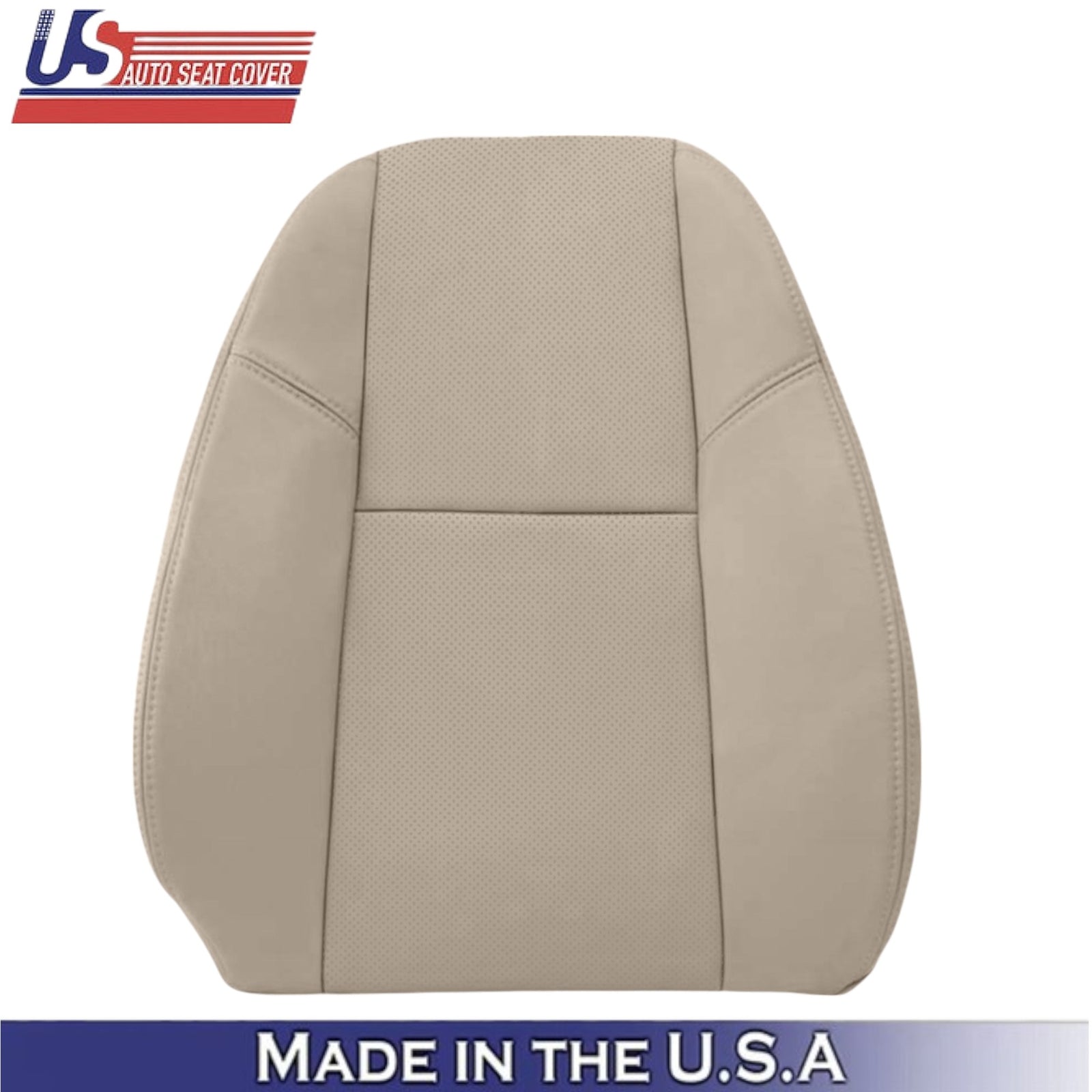 2012-2014 For Chevy Silverado 1500 LTZ Leatherette Front Seat Covers Tan