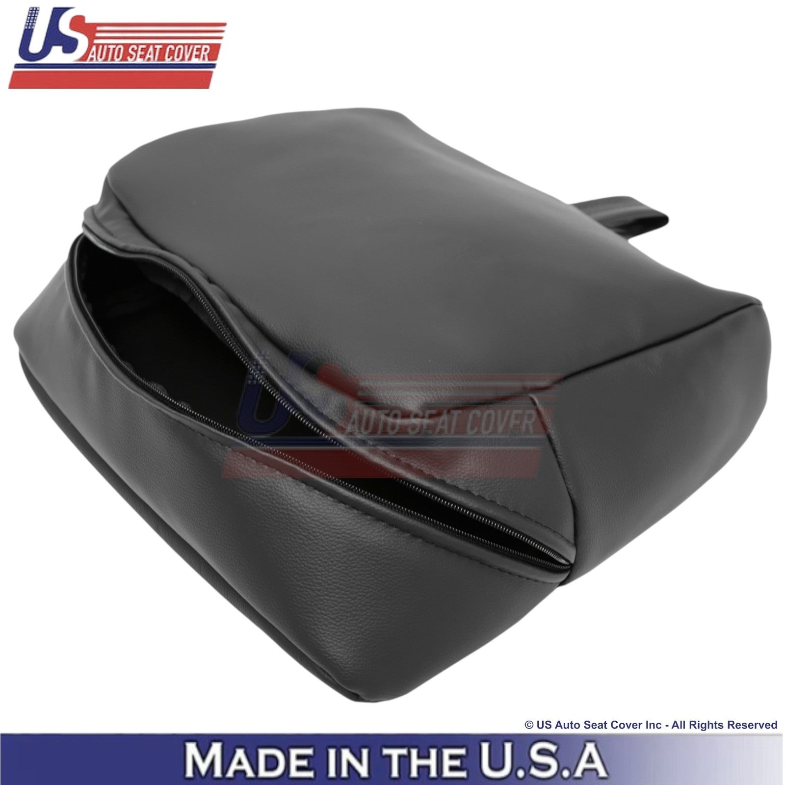 2003-2004 For Ford F250 F350 Lariat Leatherette Rear Bench OEM Seat Covers Black
