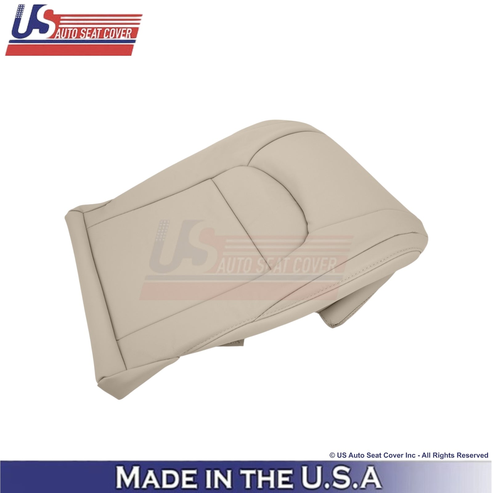2008-2021 For Toyota Land Cruiser Leather Front Bottom Replacement Covers Tan
