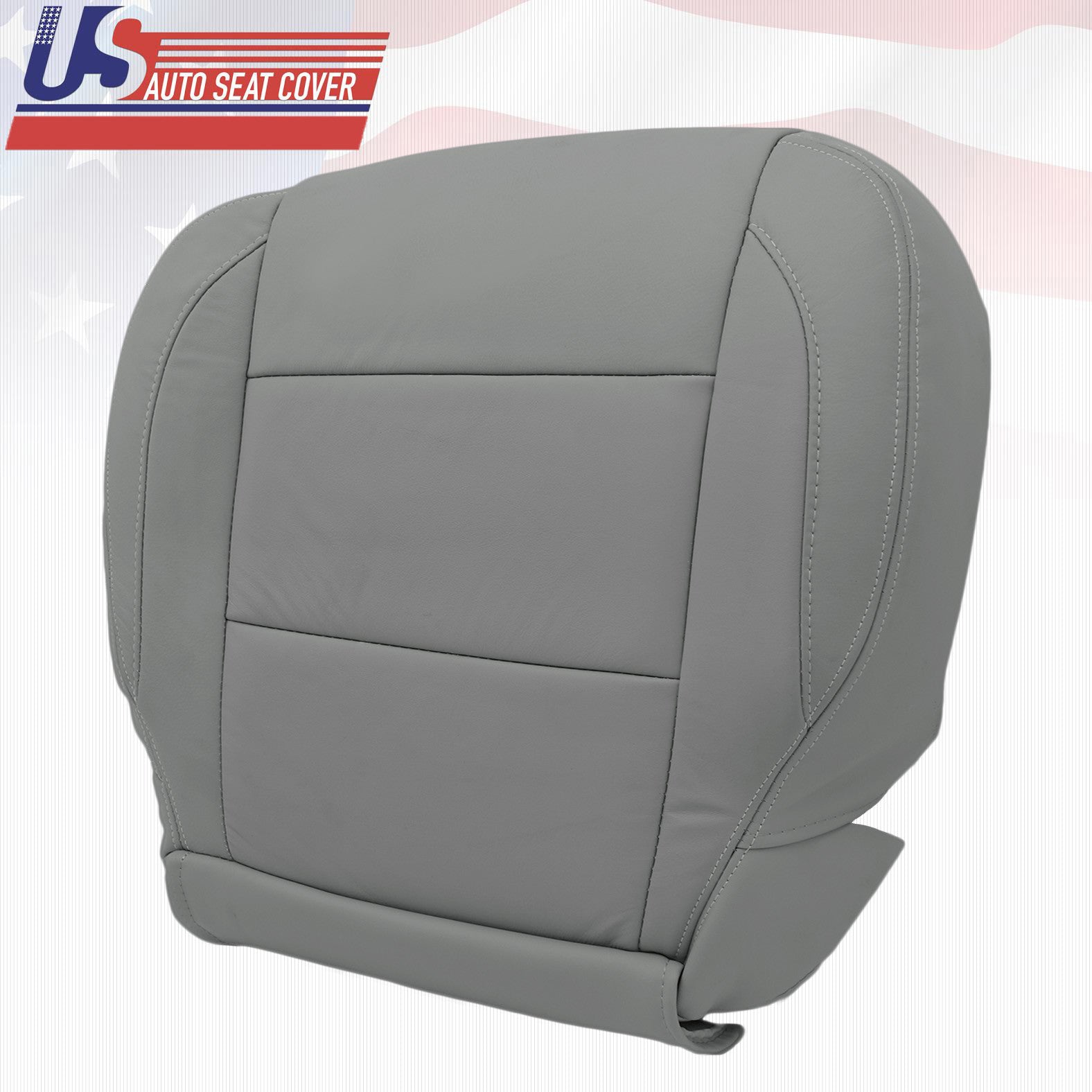 2005 2006 2007 2008 Driver bottom Leather Seat Cover for Nissan Armada in Gray